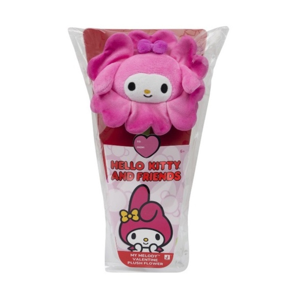 NWT. Hello Kitty My Melody Flower Plush